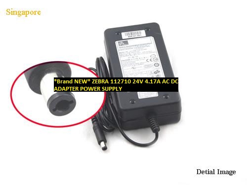 *Brand NEW* ZEBRA 112710 24V 4.17A AC DC ADAPTER POWER SUPPLY - Click Image to Close